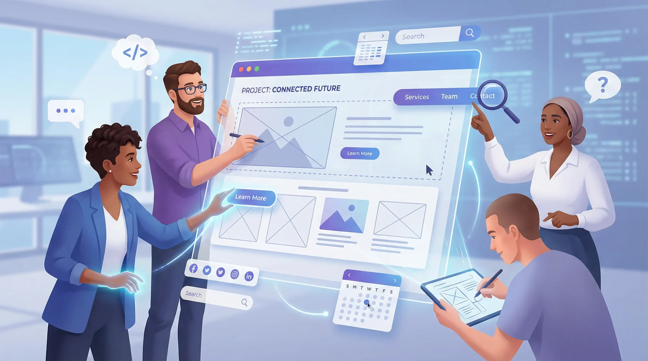 چالش های رایج در طراحی سایت و راه حل های مقابله با آن ها